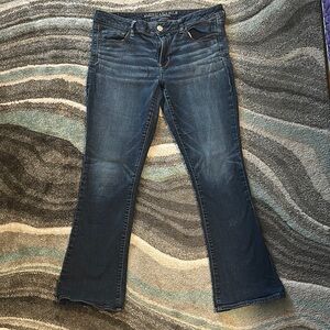 American Eagle Outfitters Blue Flare Jeans